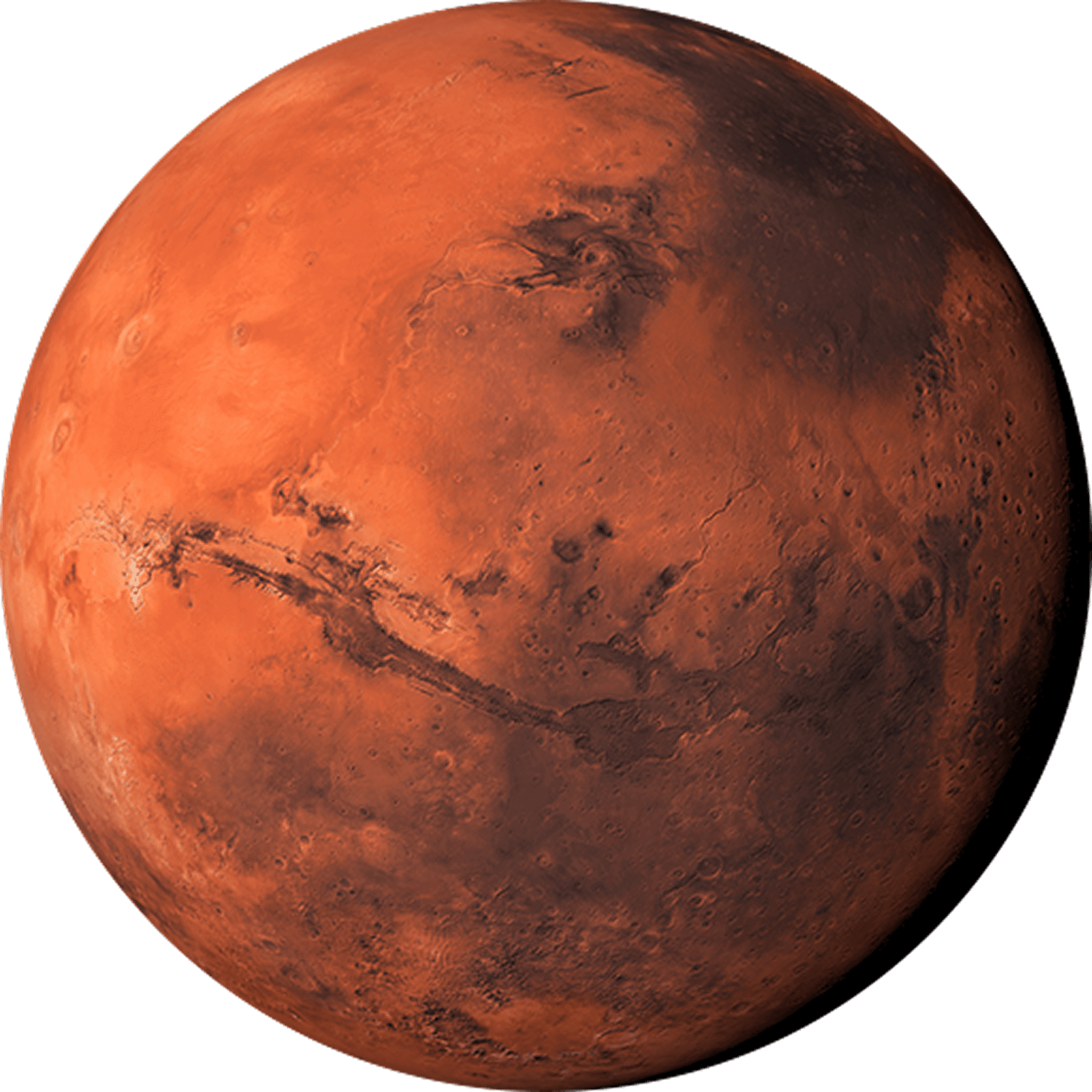 Mars planet background